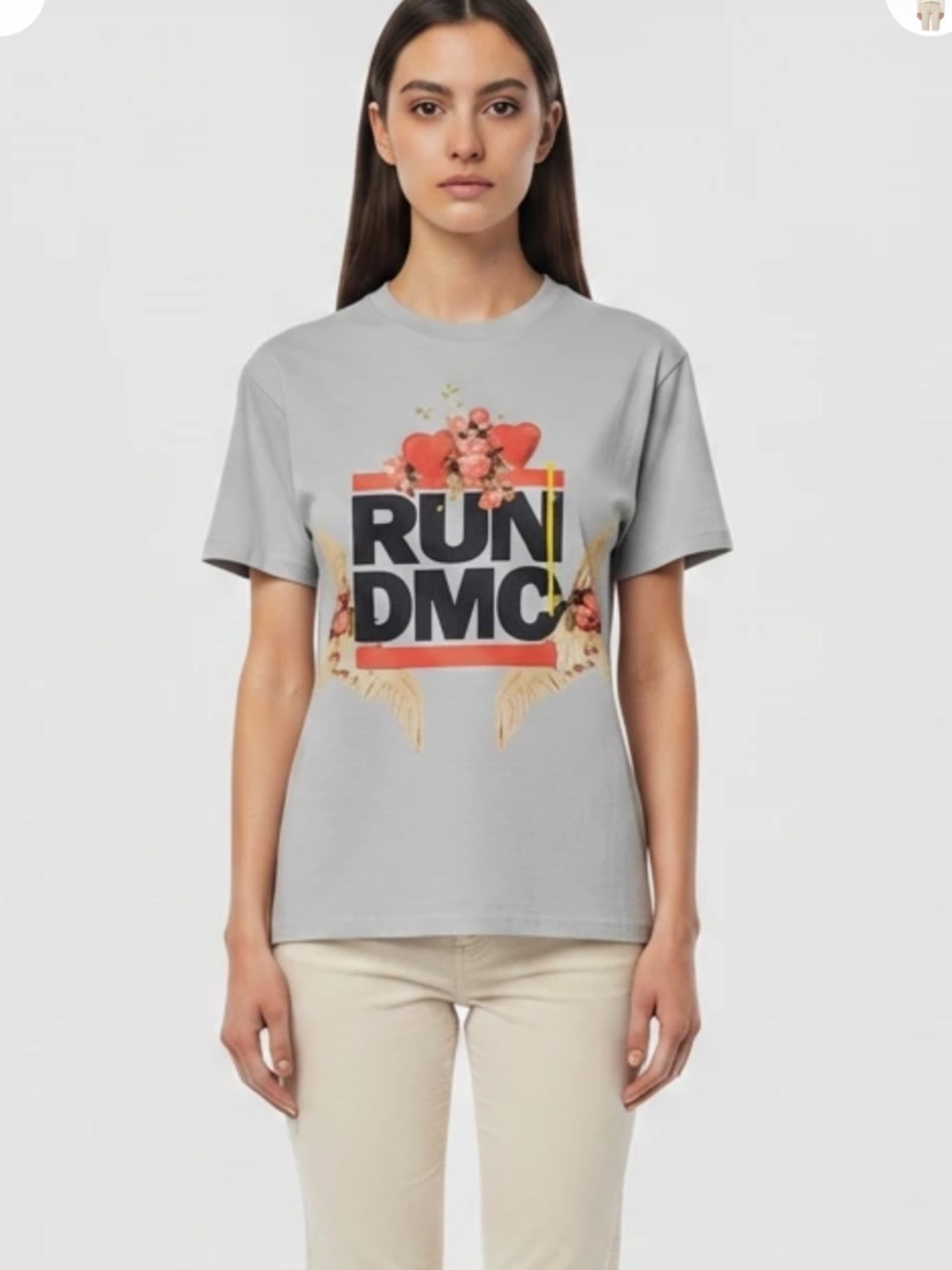 Run DMC Graphic Tee - Light Gray
